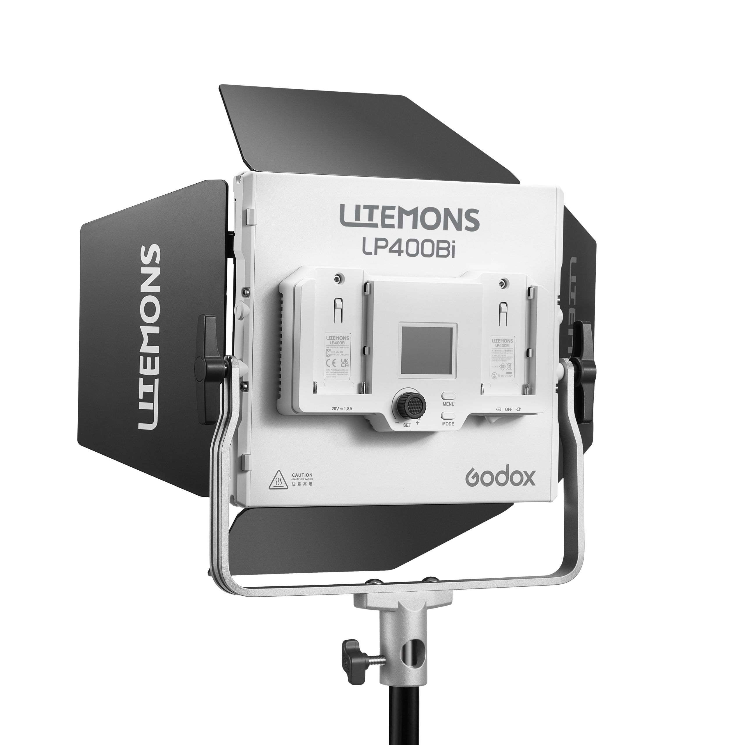 Godox Litemons LP400Bi Bi-Colour LED 3 Light Panel Kit - Image 5