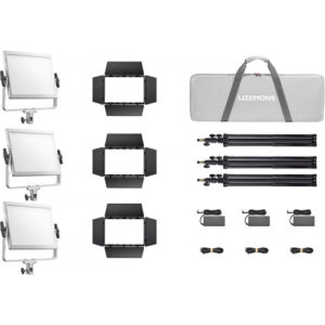 Godox Litemons LP400Bi Bi-Colour LED 3 Light Panel Kit
